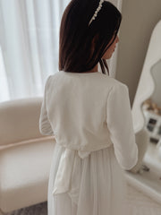Felicity Long Sleeve Girls Jacket - A Little Lacey