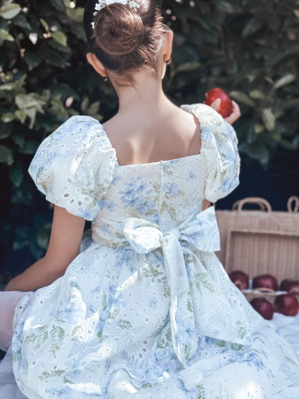 Fern Puff Sleeve Girls Dress - Tween Girls Dresses