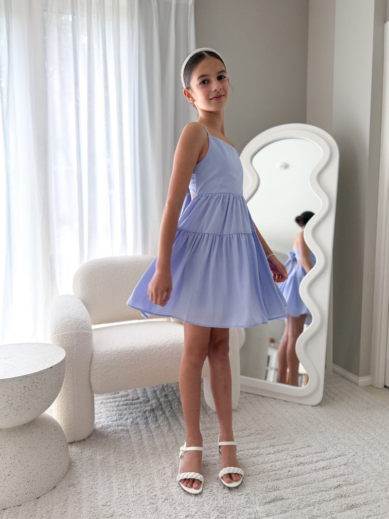 Felicity Girls Lilac Dress - A Little Lacey