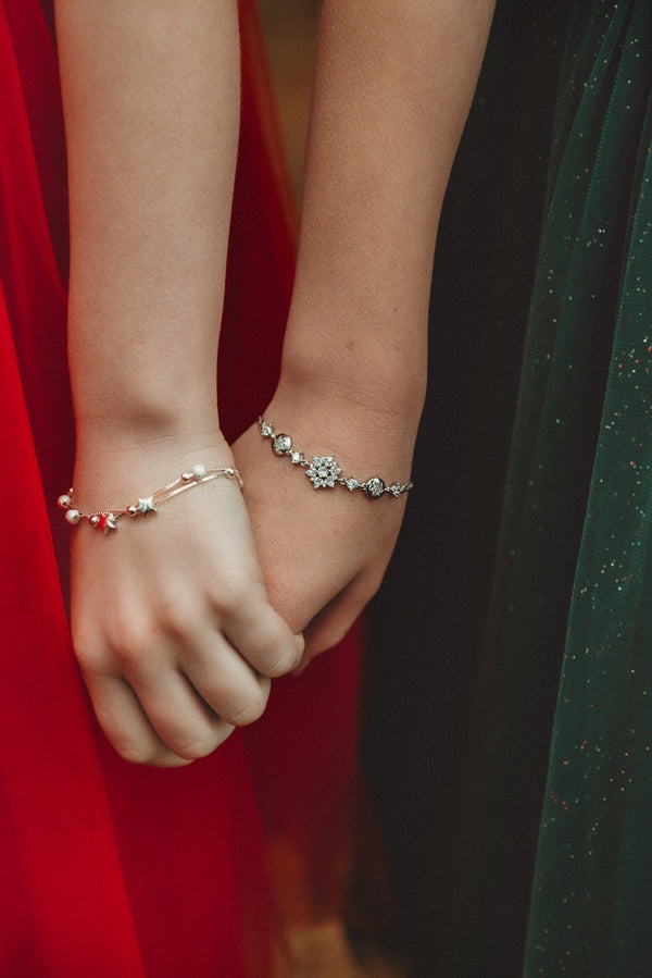 Girls Silver Star Bracelet - A Little Lacey