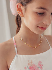 Golden Daisy Dreams Girls Necklace - A Little Lacey