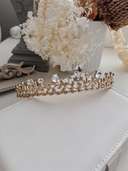 Golden Princess Girls Tiara - A Little Lacey