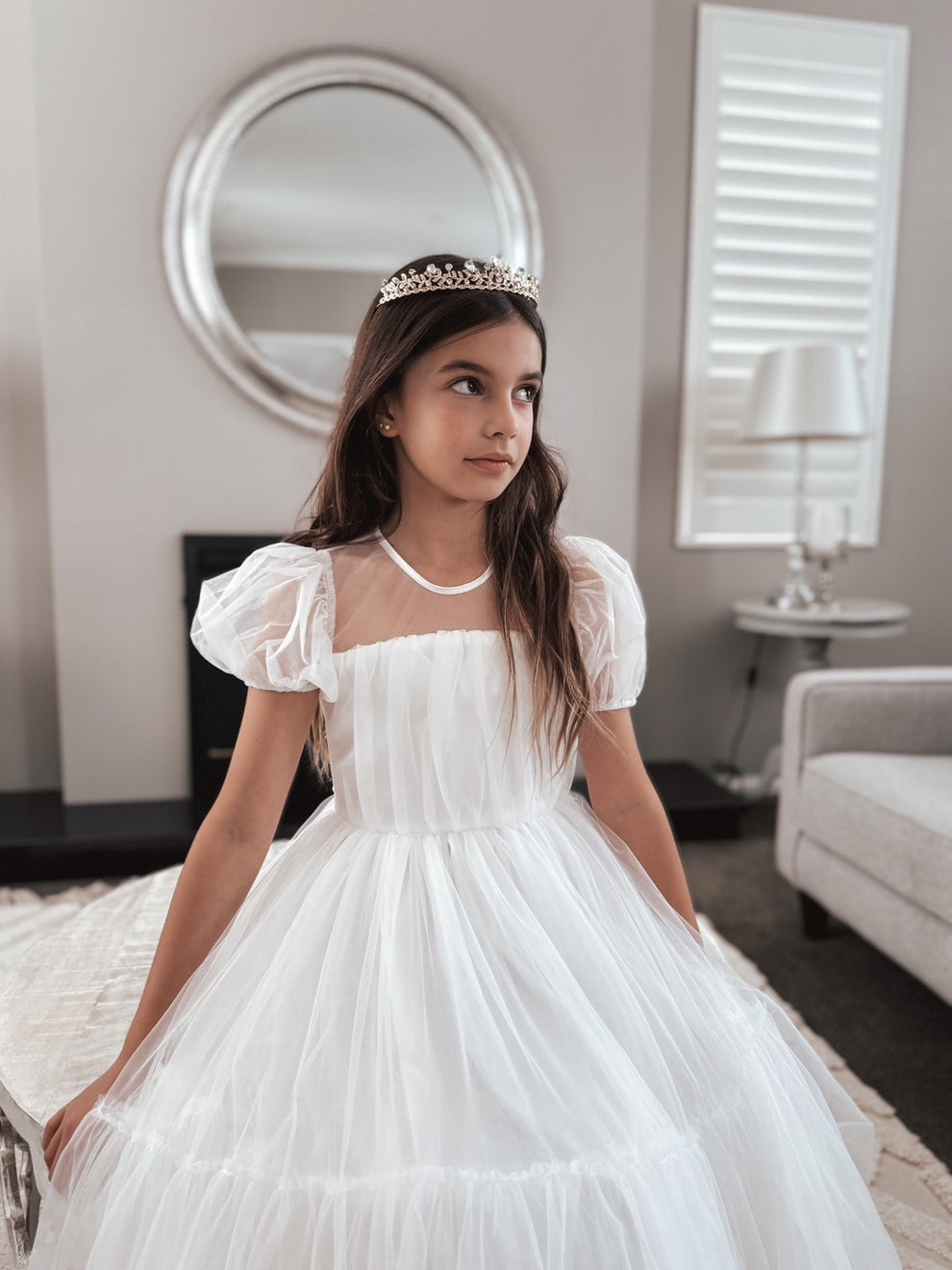 Golden Princess Girls Tiara - A Little Lacey · Photo 3 of 8