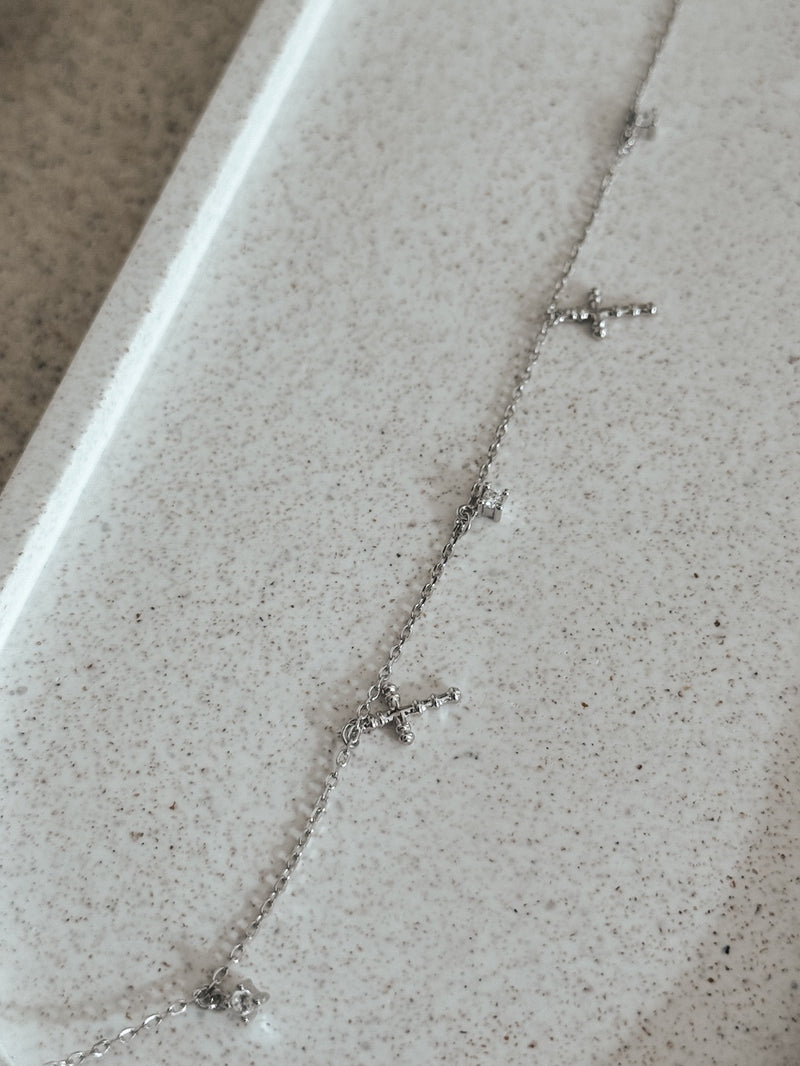 Grace Girls Silver Bracelet - A Little Lacey