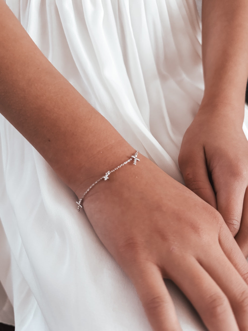 Grace Girls Silver Bracelet - All Accessories