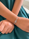 Girls Silver Flower Bracelet - A Little Lacey · Photo 10 of 12