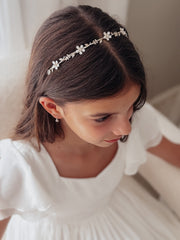 Golden Petal Girls Headband - A Little Lacey