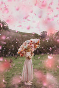 Lucy Girls Puff Sleeve Dress - Dusty Pink - A Little Lacey · Photo 6 of 19