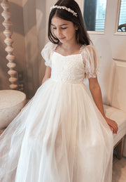 Harper Ivory Tulle Dress - A Little Lacey