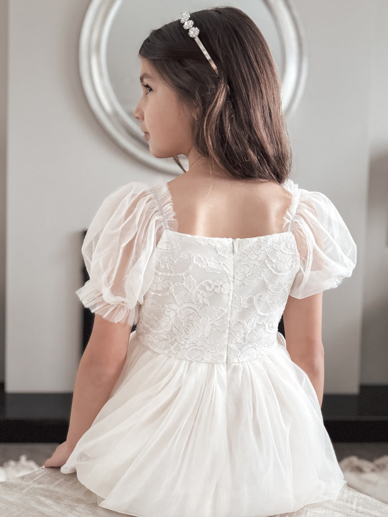 Harper Ivory Tulle Dress - A Little Lacey