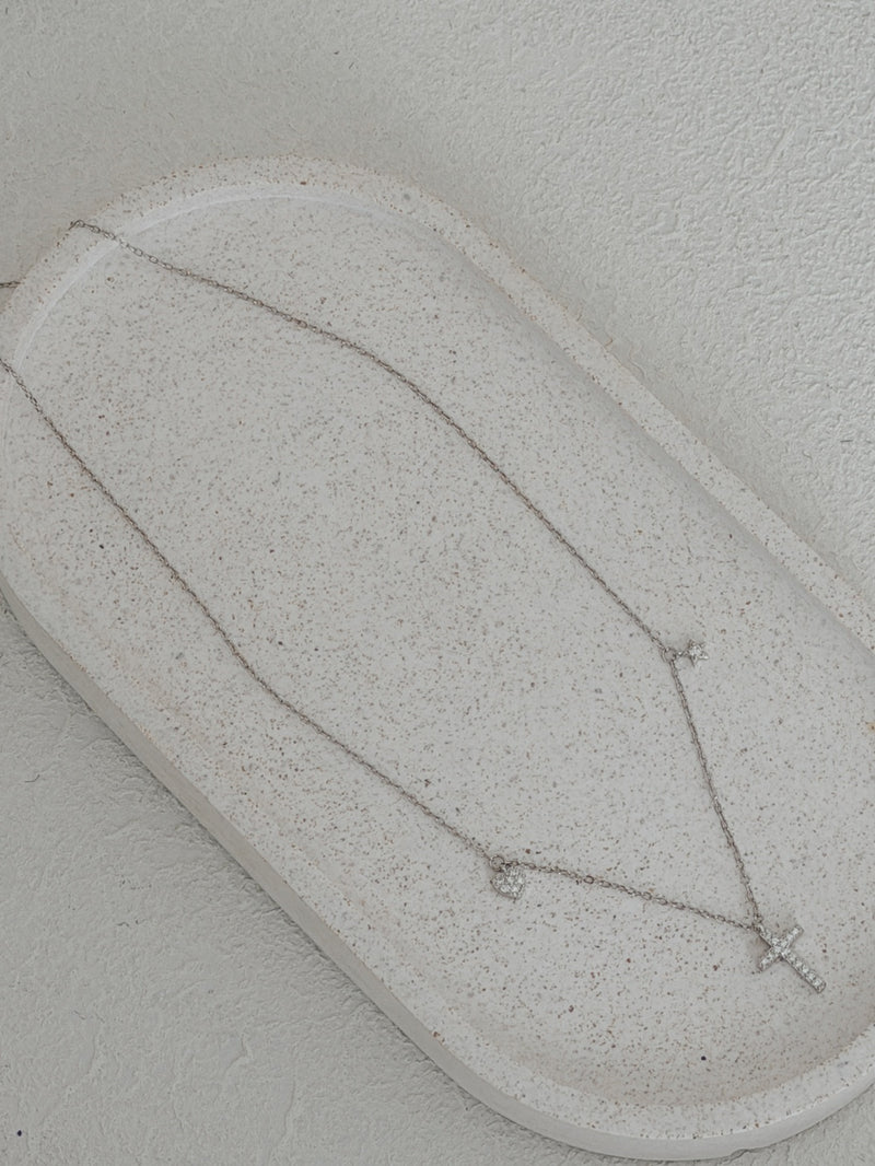 Heavenly Charms Girls Necklace - A Little Lacey