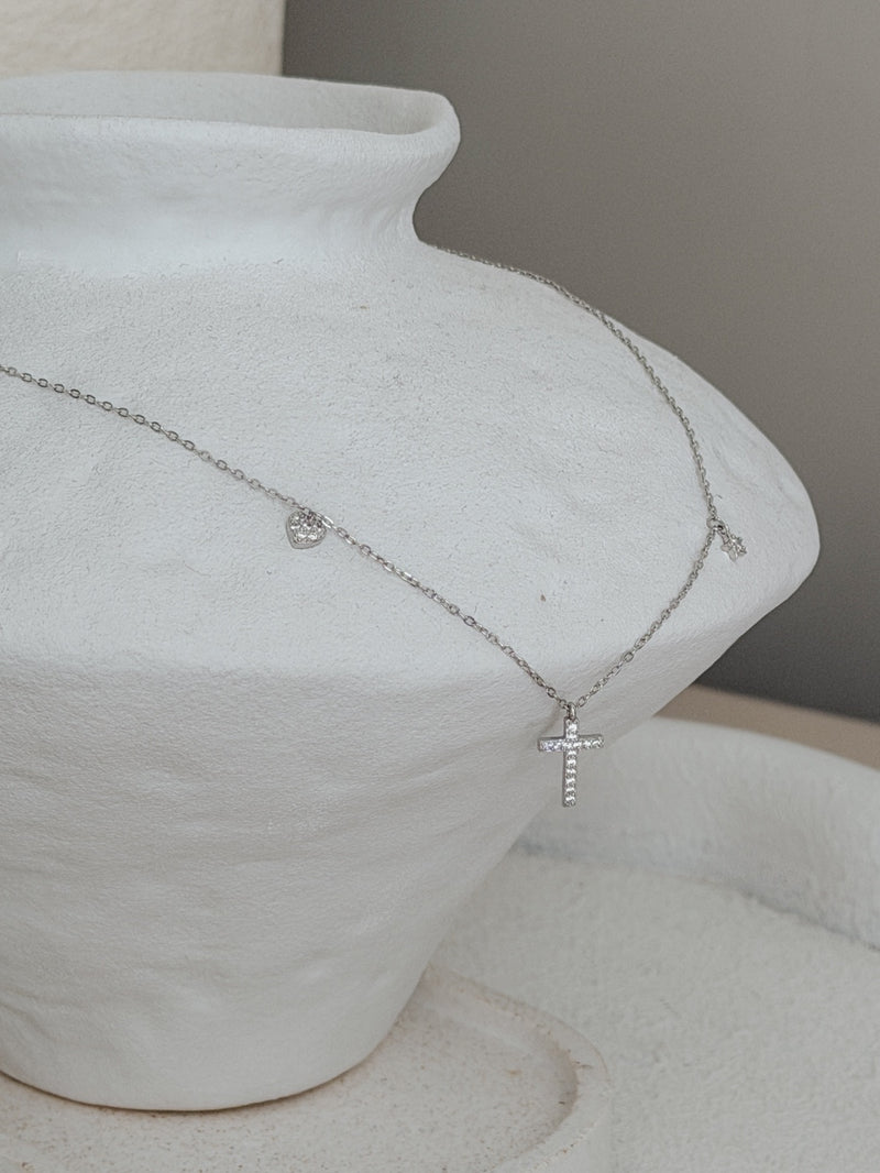Heavenly Charms Girls Necklace - A Little Lacey