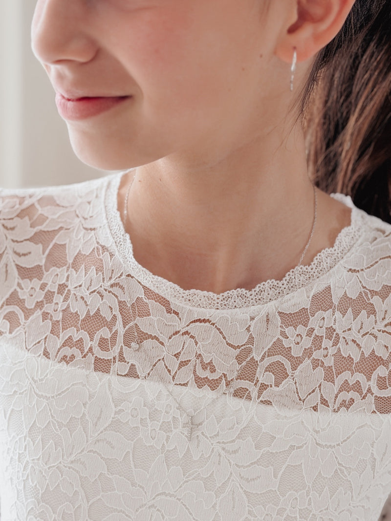 Heavenly Charms Girls Necklace - A Little Lacey
