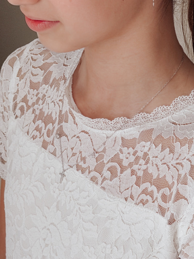 Heavenly Charms Girls Necklace - A Little Lacey