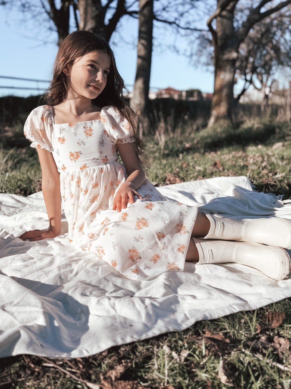 Imogen Floral Girls Dress - A Little Lacey · Photo 3 of 6
