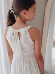 Inka Girls White Dress - A Little Lacey