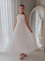 Inka Girls White Dress - A Little Lacey