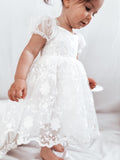 Isla Rose Girls White Dress - A Little Lacey · Photo 2 of 17
