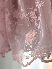 Isla Rose Girls Dusty Pink Dress - A Little Lacey