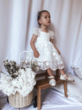 Isla Rose Girls White Dress - A Little Lacey · Photo 9 of 17
