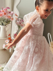 Isla Rose Girls Light Pink Dress - A Little Lacey