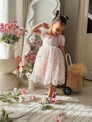 Isla Rose Girls Light Pink Dress - A Little Lacey