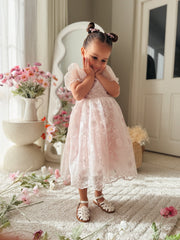Isla Rose Girls Light Pink Dress - A Little Lacey