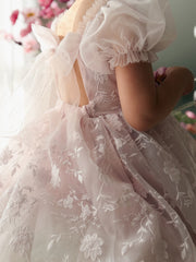 Isla Rose Girls Light Pink Dress - A Little Lacey