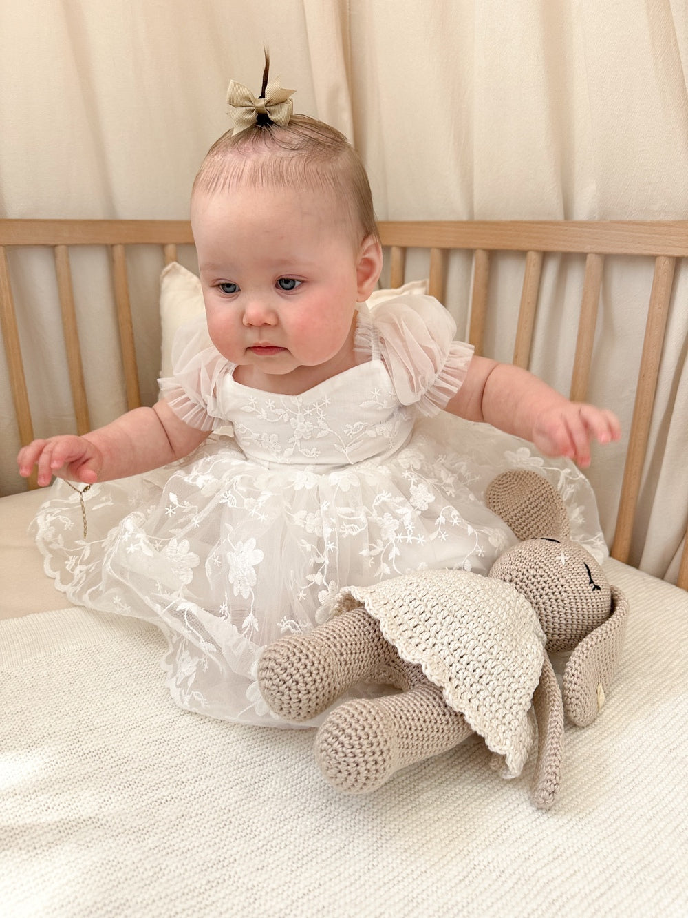 Isla Rose Girls White Dress