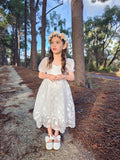 Isla Rose Girls White Dress - A Little Lacey · Photo 6 of 17