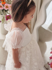 Isla Rose Girls Ivory Dress - A Little Lacey