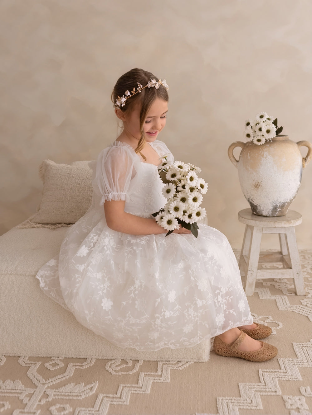 Isla Rose Girls Ivory Dress - A Little Lacey · Photo 22 of 28