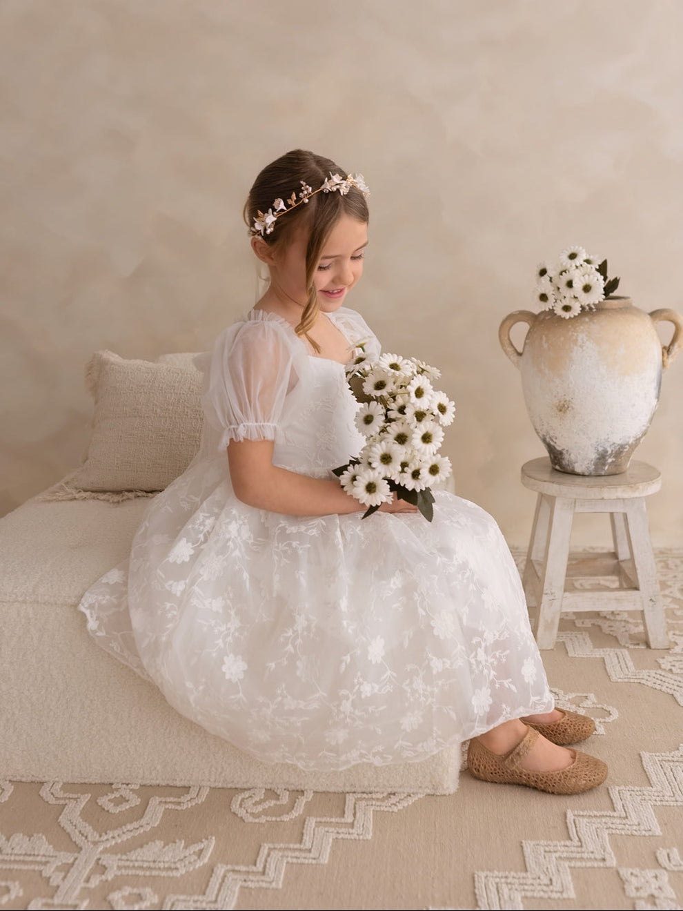 Isla Rose Girls Ivory Dress - A Little Lacey · Photo 22 of 28