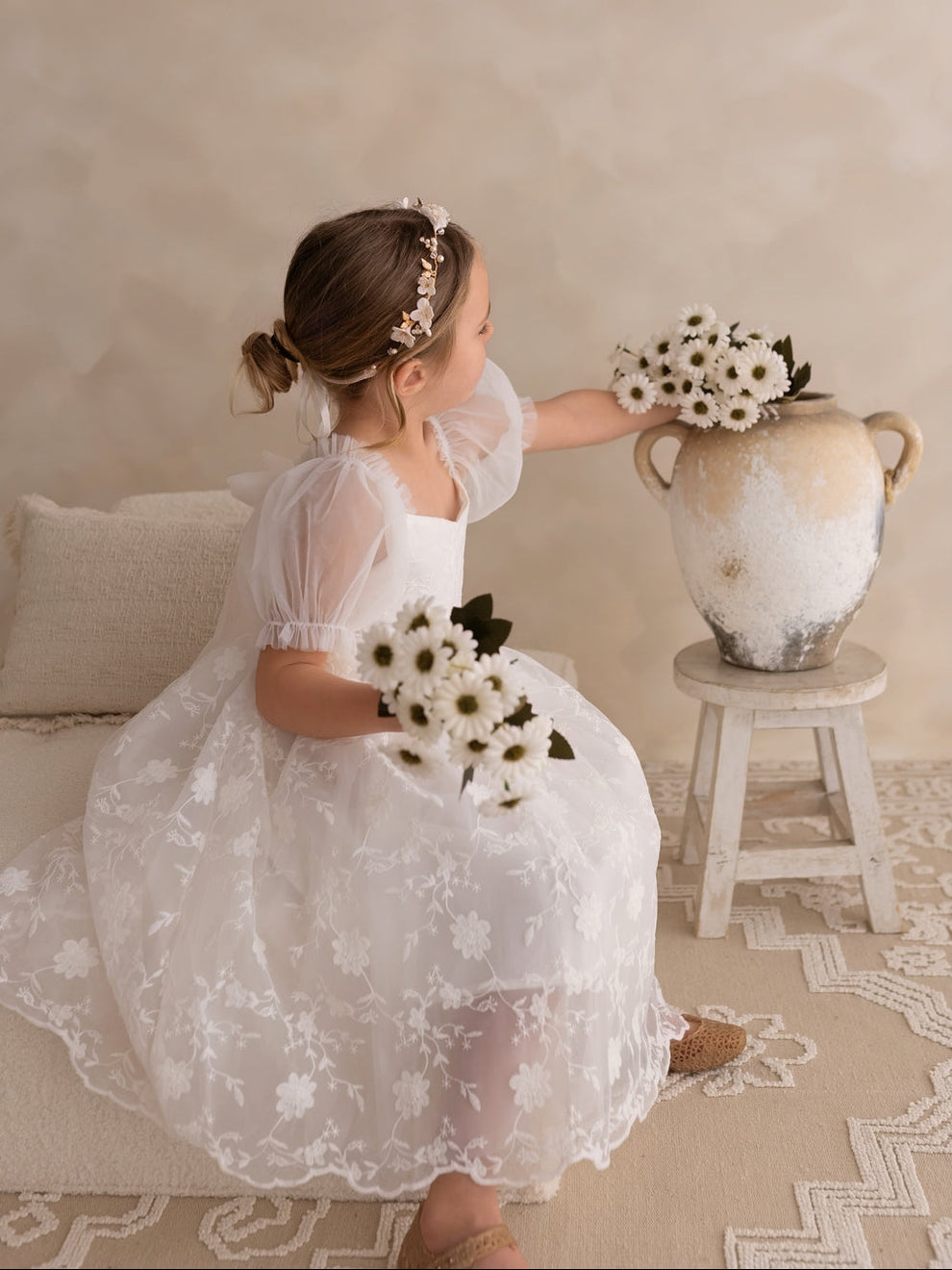Isla Rose Girls Ivory Dress - A Little Lacey · Photo 23 of 28