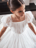 Jessica Puff Sleeve White Dress - A Little Lacey · Photo 11 of 15