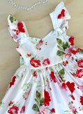 Faith Girls Christmas Rose Dress - A Little Lacey · Photo 18 of 19