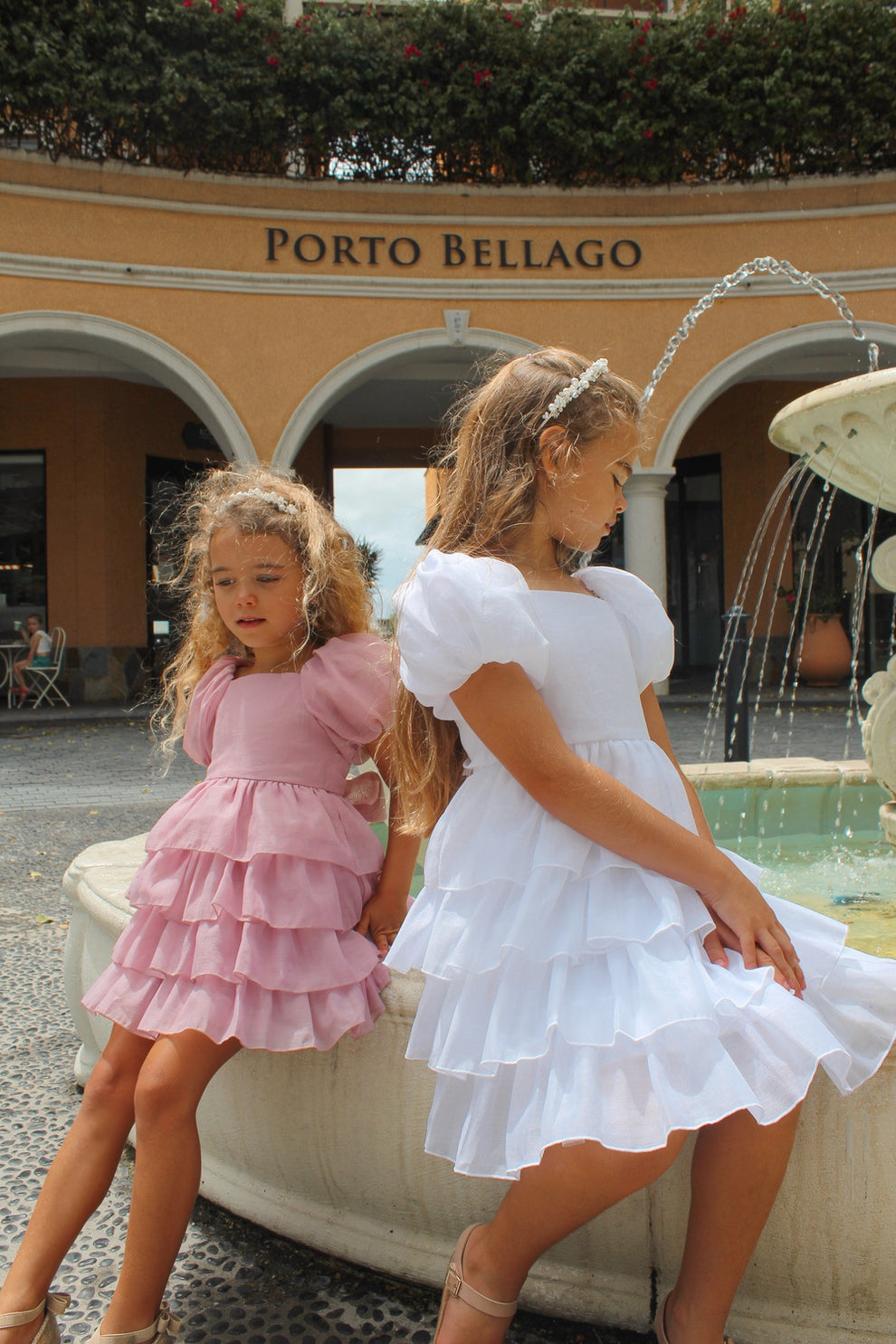 Josie Dusty Pink Girls Dress - A Little Lacey · Photo 8 of 17