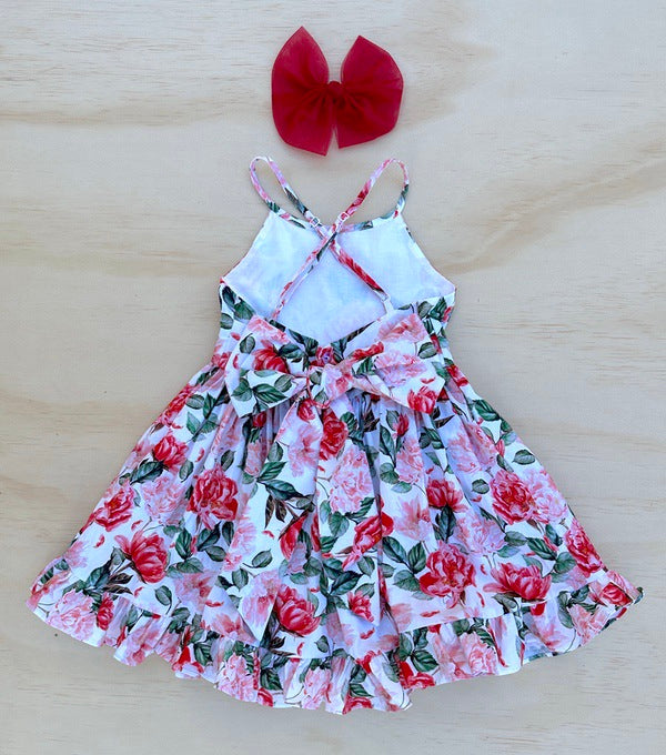 Joy Girls Floral Christmas Dress - All Products
