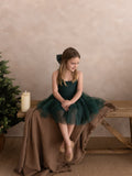 Juniper Girls Green Christmas Dress - A Little Lacey · Photo 9 of 26