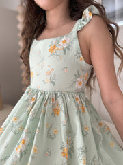 Katie Girls Floral Dress - A Little Lacey