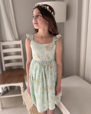 Katie Girls Floral Dress - A Little Lacey