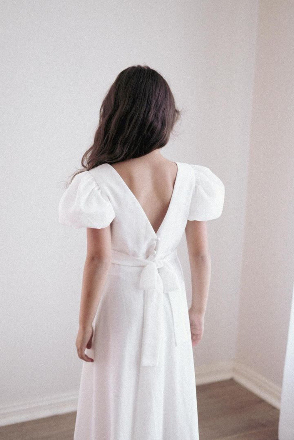 Leia Girls White Communion Dress - A Little Lacey · Photo 6 of 8