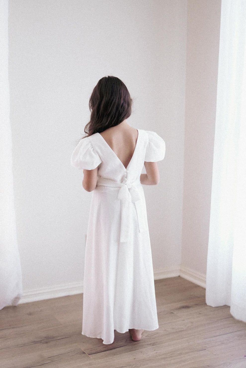 Leia Girls White Communion Dress - A Little Lacey · Photo 4 of 8