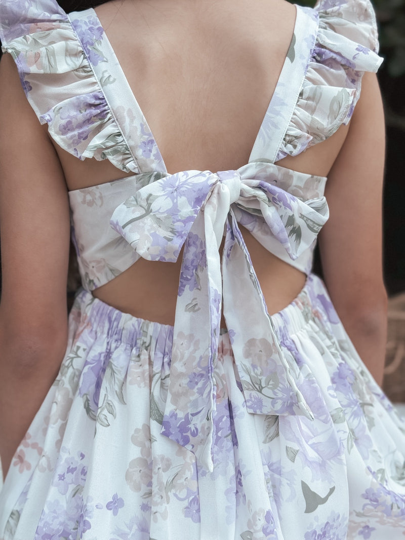 Leilani Girls Lilac Dress