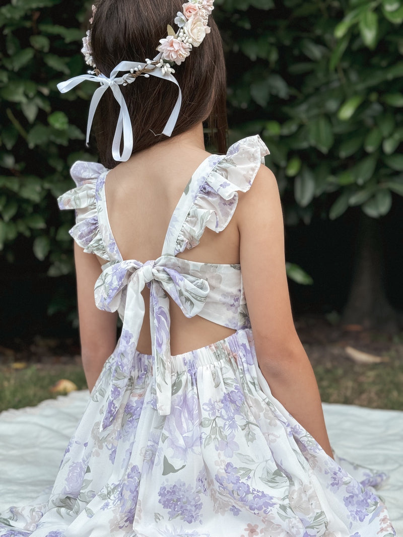 Leilani Girls Lilac Dress