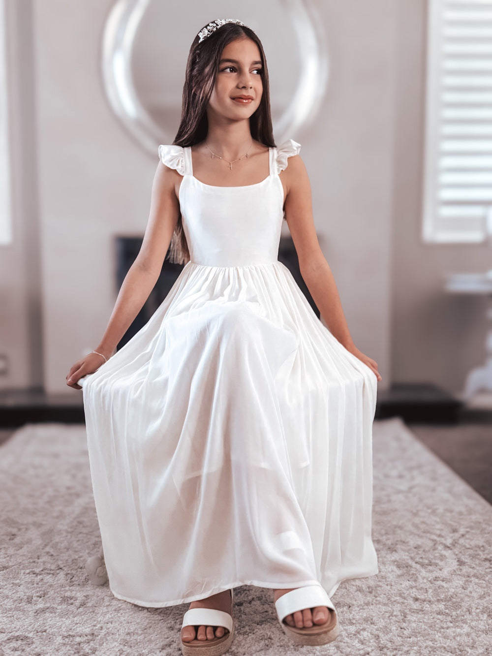 Leilani Girls Ivory Dress - A Little Lacey · Photo 8 of 10