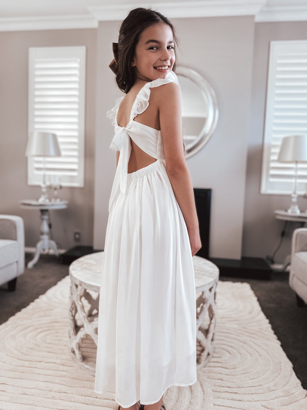 Leilani Girls White Dress