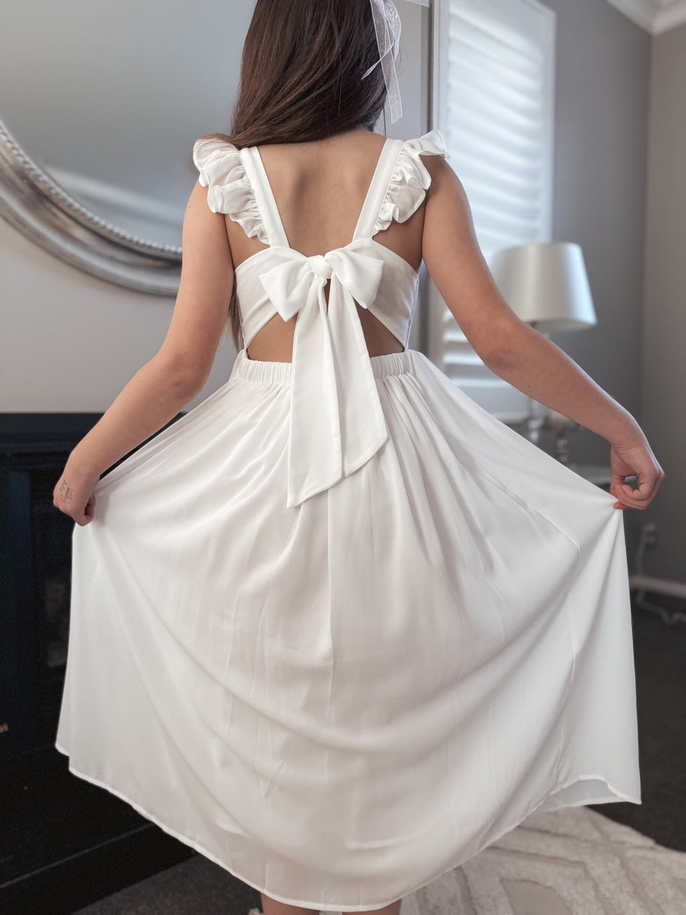 Leilani Girls White Dress - A Little Lacey · Photo 7 of 9