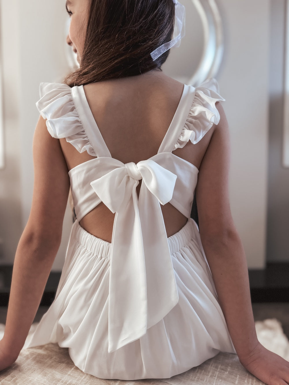 Leilani Girls White Dress - A Little Lacey · Photo 5 of 9