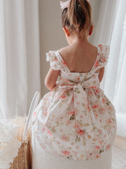 Lucinda Girls Floral Dress - A Little Lacey